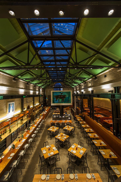 DSC3975 
 Tramshed Restaurant - London, UK
Copyright - Richard Southall 
 Keywords: Tramshed, Restaurant, London, UK, bar, 32, rivington, street, his, Shoreditch, 
Copyright, Richard, Southall, emphasis, photography, photographer,