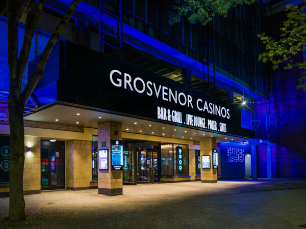 A9345721 
 Grosvenor Casino - Nottingham
Copyright - Richard Southall 
 Keywords: Grosvenor, Casino, Nottingham, gambling, roulette, cards, poker, gaming, bar, UK, maid, marian, way, NG1, Copyright, Richard, Southall, emphasis, photography, photographer